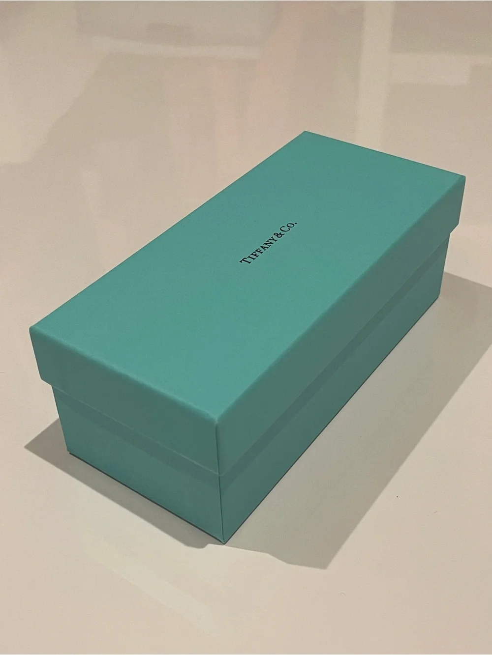 Tiffany & Co. Signature Turquoise Jewelry Glasses EMPTY Box